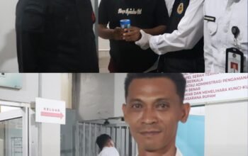 Dukung 15 Program Aksi Kemenimipas, Ditjenpas Riau Laksanakan Tes Urine di Lapas Pasir Pangarayan