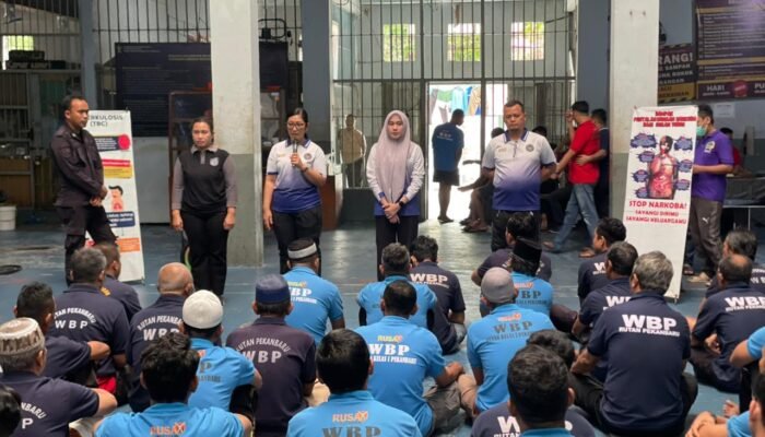 Edukasi TB–HIV untuk Warga Binaan Rutan Kelas 1 Pekanbaru