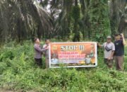 Polsek Kandis Perkuat Pencegahan Karhutla, Bhabinkamtibmas Cek Embung dan Patroli Rawan Kebakaran