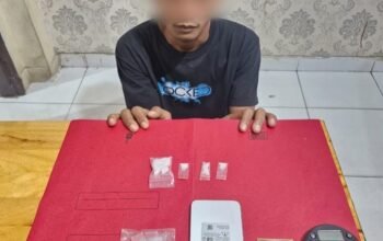 Satresnarkoba Polres Siak Ringkus Bandar Sabu 6,1 Gram di Tualang