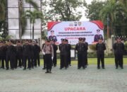 48 Personel Polres Magetan Terima Tanda Kehormatan Satya Lencana Pengabdian dari Pemerintah RI