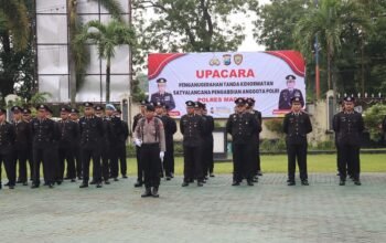 48 Personel Polres Magetan Terima Tanda Kehormatan Satya Lencana Pengabdian dari Pemerintah RI