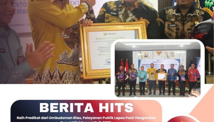 Raih Predikat dari Ombudsman RI Perwakilan Riau, Pelayanan Publik Lapas Pasir Pengaraian Dapat Nilai Sangat Baik 2025