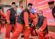 Wako dan Wawako Pekanbaru Resmi Dikukuhkan sebagai Pendekar Kehormatan Tapak Suci