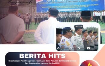 Kepala Lapas Pasir Pengaraian Hadiri Apel Gelar Pasukan dan Rapat Eksternal Ops Keselamatan Lancang Kuning 2026