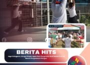 Jaga Kebugaran, Warga Binaan Lapas Pasir Pengaraian Ikuti Senam Rutin di Bawah Pengawasan Petugas