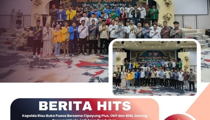 Kapolda Riau Buka Puasa Bersama Cipayung Plus, OKP dan BEM, Dorong Generasi Muda Jadi Agen Perubahan