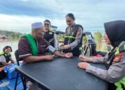 Program JALUR Polda Riau Laksanakan Bakti Sosial dan Pelayanan Kesehatan untuk Nelayan Sungai Siak