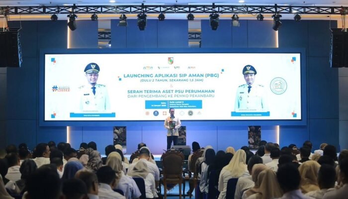 Wali Kota Agung Nugroho Luncurkan Aplikasi Sip Aman, Urus Izin Bangunan Kini Lebih Cepat