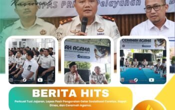 Perkuat Tusi Jajaran, Lapas Pasir Pengaraian Gelar Sosialisasi Coretax, Rapat Dinas, dan Ceramah Agama