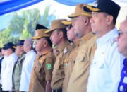 Bersama Menko Polkam dan Menhut RI, Bupati Kampar Hadiri Apel Kesiapsiagaan Karhutla Riau 2026 di Lanud Roesmin Nurjadin