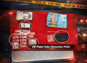 Satresnarkoba Polres Rokan Hulu Tangkap Pengedar Sabu, 28 Paket Disita