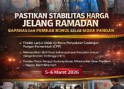 Pastikan Stabilitas Harga Jelang Ramadan, Bapanas Pusat dan Pemkab Rohul Gelar Sidak Pangan