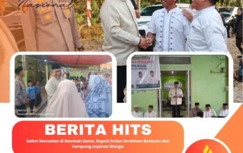 Safari Ramadan di Rambah Samo, Bupati Anton Serahkan Bantuan dan Tampung Aspirasi Warga