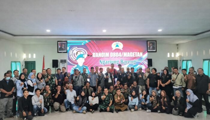 Dalam Suasana Akrab, Letkol Hasan Dasuki Pamit dari Magetan: Ketika TNI dan Media Berbagi Cerita di Ujung Pengabdian