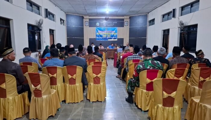 Musyawarah Desa Kedungpanji Tetapkan PAK APBDes 2025, Penyesuaian Anggaran Demi Pembangunan yang Lebih Bijak