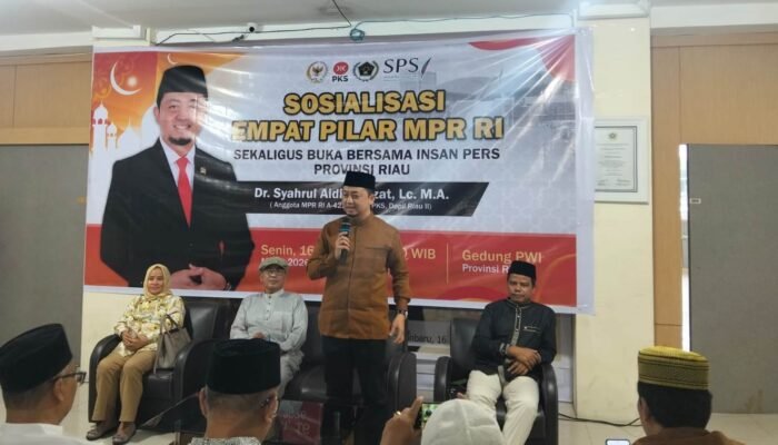 Syahrul Aidi Maazat Soroti Penanganan Fakir dan Miskin Saat Sosialisasi Empat Pilar