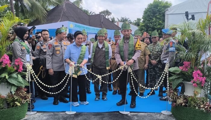 Polda Riau Target Bangun 110 Jembatan untuk Masyarakat, 27 Tuntas 100 Persen