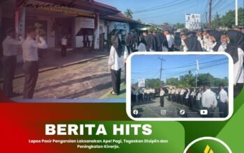 Lapas Pasir Pengaraian Laksanakan Apel Pagi, Tegaskan Disiplin dan Peningkatan Kinerja
