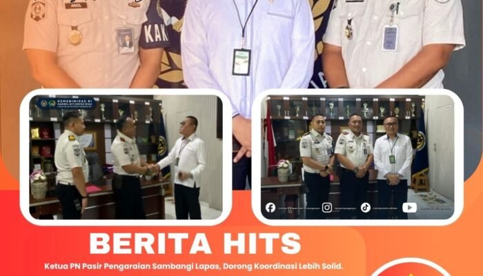 Ketua PN Pasir Pengaraian Sambangi Lapas, Dorong Koordinasi Lebih Solid
