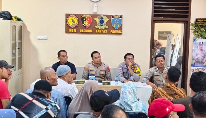Perkuat Keamanan, Kapolsek Lima Puluh Gandeng RT/RW dan Tokoh Masyarakat Lewat Sabuk Kamtibmas