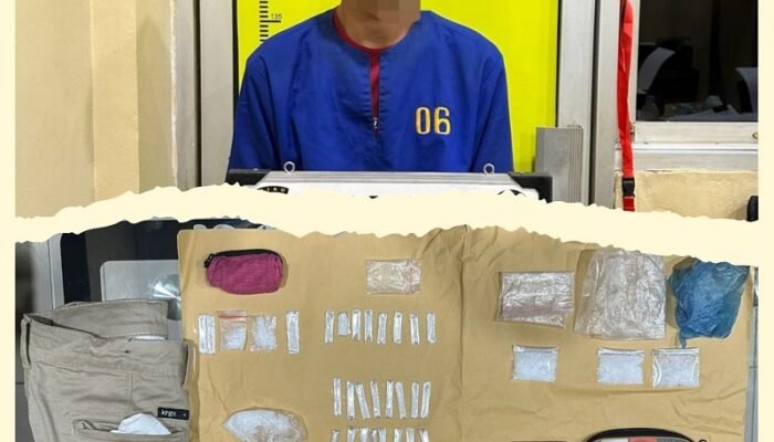 Polres Dumai Sita 33 Paket Sabu, Satu Pelaku Ditangkap di Sungai Sembilan