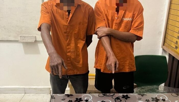 Transaksi Sabu Terbongkar, Dua Warga Parit Baru Diciduk Polisi