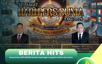Ketua Umum DPP AKPERSI Serukan Semangat Juang Pers di Hari Pers Dunia