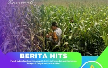 Polsek Kabun Teguhkan Semangat Polisi Cinta Petani, Dukung Ketahanan Pangan di Tengah Masyarakat Desa
