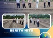 Polsek Tambusai Utara Turun Langsung Siapkan Lahan Jagung di Rantau Sakti