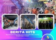 Ribuan Penonton Tumpah Ruah, Polsek Rambah Hilir Pastikan Turnamen Volleyball Berjalan Kondusif