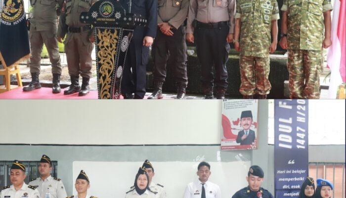 Lapas Pasir Pengaraian Gelar Apel dan Ikrar Pemasyarakatan Bersih dari Handphone Ilegal, Narkoba, dan Penipuan