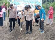 Polsek Tambusai Utara Gandeng Warga Pagar Mayang Wujudkan Swasembada Pangan