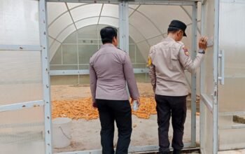 Polsek Tambusai Utara Dukung Petani Rantau Sakti