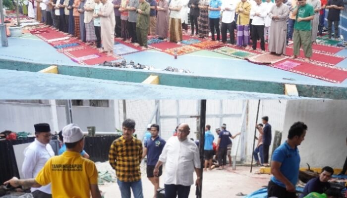 Rutan Kelas I Pekanbaru Gelar Shalat Idul Adha dan Penyembelihan Hewan Kurban, Wujudkan Kebersamaan dan Kepedulian