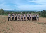 Polsek Rambah Turun Langsung ke Lahan Jagung Desa Suka Maju, Pastikan Ketahanan Pangan Nasional Tetap Berjalan Optimal