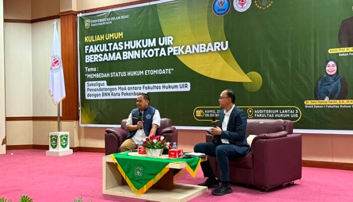 Kombes Pol Dr. Wawan Kupas Status Hukum Etomidate di Hadapan 300 Mahasiswa FH UIR