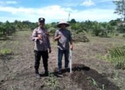 Polsek Tambusai Utara Gerakkan Sistem Pendukung Petani Guna Wujudkan Swasembada Pangan