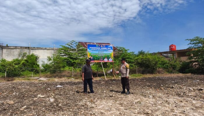 Polsek Tambusai Utara Perkuat Ketahanan Pangan Nasional Lewat Persiapan Lahan Jagung di Desa Bangun Jaya