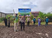 Dukung Swasembada Pangan, Polsek Tambusai Utara Tanam Jagung Hibrida di Desa Bangun Jaya