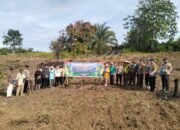 Polsek Rambah Dorong Ketahanan Pangan Berkelanjutan Melalui Penanaman Jagung Hibrida di Desa Koto Tinggi