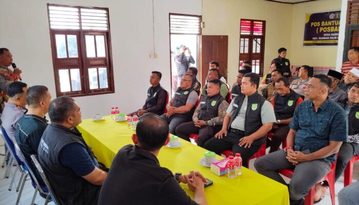 Jelang Hari Bhayangkara ke-80, Kampung Tangguh Anti Narkoba Desa Rambah Hilir Jalani Penilaian Oleh Tim Polda Riau