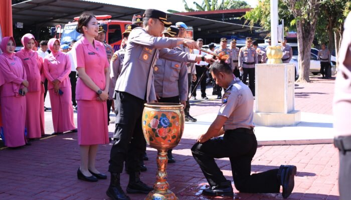 77 Personel Polres Madiun Resmi Naik Pangkat