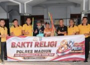 Polres Madiun Gelar Bakti Religi Serentak di Sejumlah Tempat Ibadah