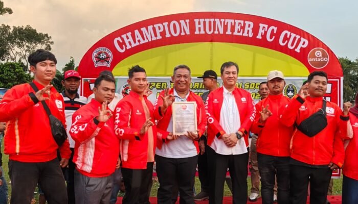 AntaGo Semarakkan Penutupan Hunter CUP II 2026, Bagikan Door Prize dan Dukung Kemajuan Olahraga Rohul