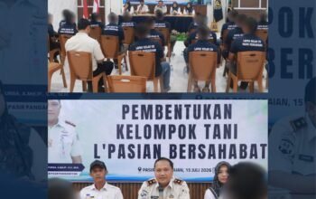 Lapas Pasir Pangarayan Bentuk Kelompok Tani “L’Pasian Bersahabat” sebagai Wadah Pembinaan Kemandirian Warga Binaan