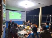 Polsek Rambah Hilir Gelar Nobar Piala Dunia FIFA 2026, Perkuat Sinergi dengan Masyarakat