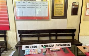Polsek Rambah Hilir meringkus Pengedar Narkotika, Empat Paket Sabu Diamankan