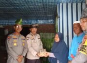 Program JALUR Hadir di Tambusai Tengah, Polsek Tambusai Salurkan Bantuan Sosial untuk Warga