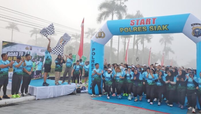 Road to Bhayangkara Run 2026 Meriah, Bupati Afni Ajak Warga Budayakan Hidup Sehat